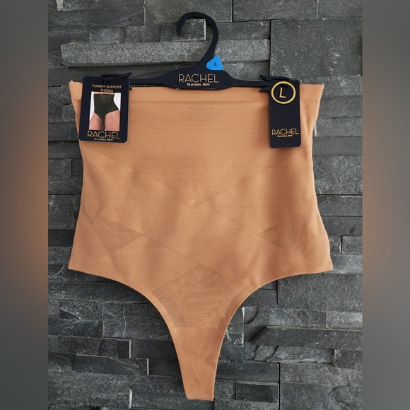 RACHEL Rachel Roy Other - Rachel Rachel Roy Laser Cut Bonded No Show Shaping Thongs With Tummy Support